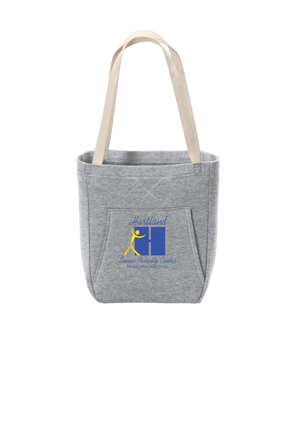 Sweatshirt Tote - Embroidered Logo