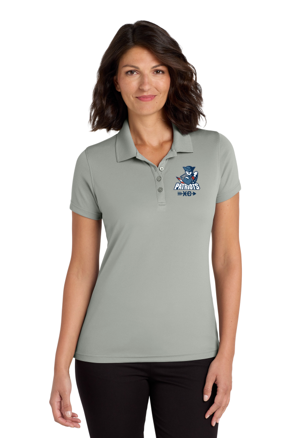 Women s Dry Zone UV Micro-Mesh Polo-Embroidered logo-lk110