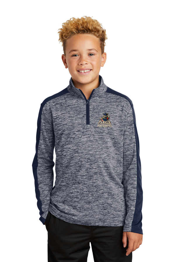 Youth 1/4-Zip Pullover - Embroidered Logo Only