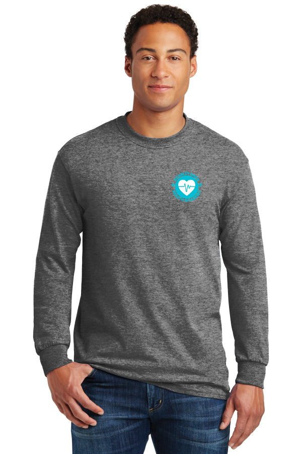 Heavy Cotton 100% Cotton Long Sleeve T-Shirt