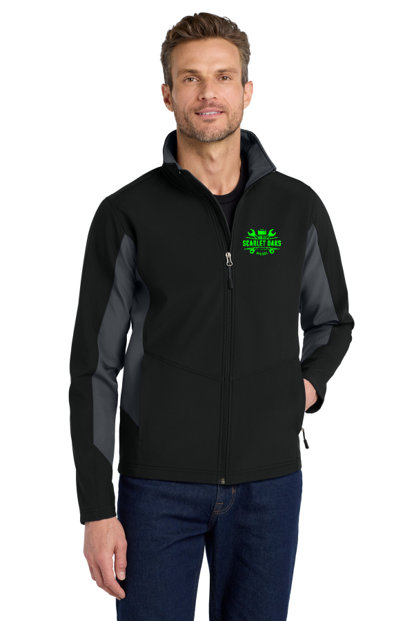 Colorblock Soft Shell Jacket