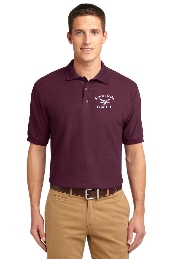 Embroidered Silk Touch Polo K500