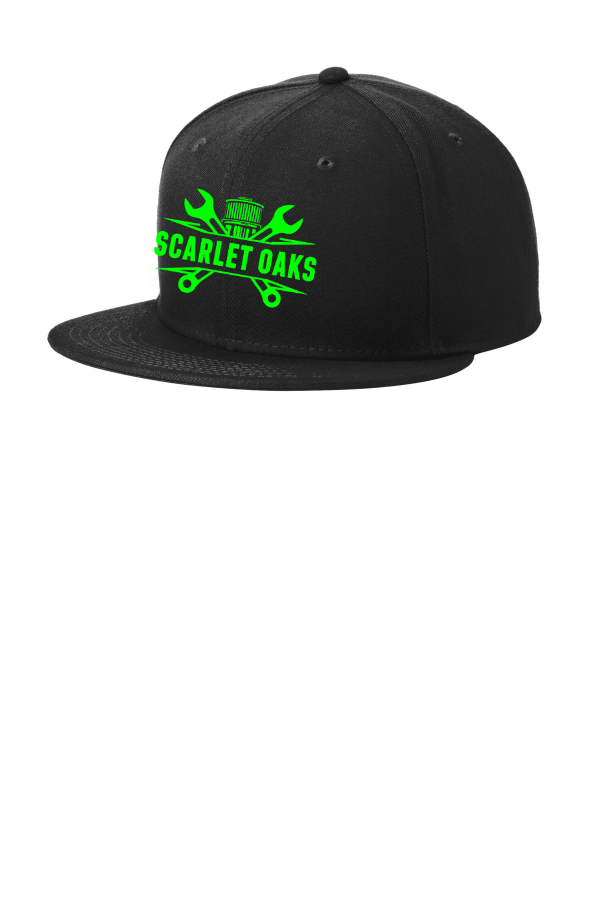 Flat Bill Snapback Cap NE4020