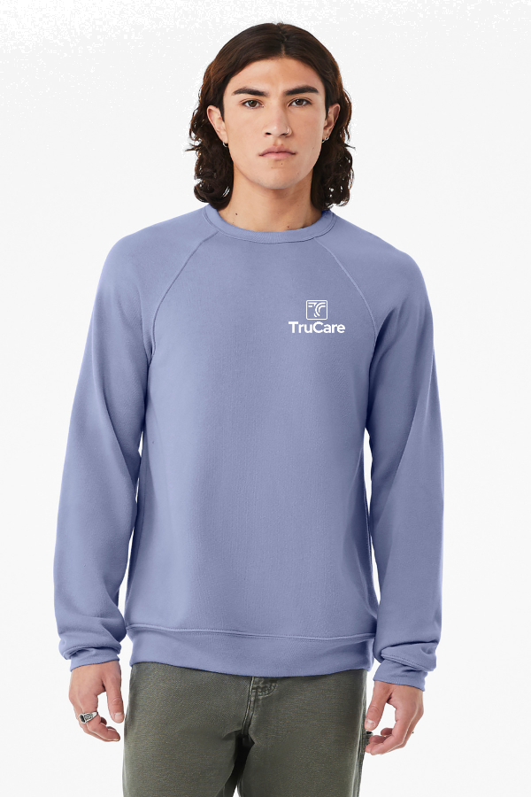 BELLA+CANVAS Sponge Fleece Raglan Sweatshirt