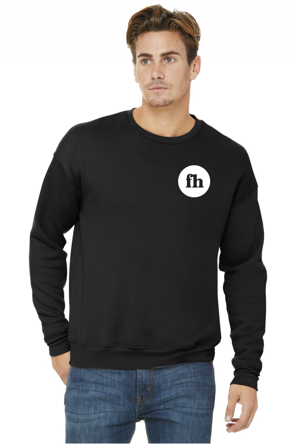 Unisex Sponge Fleece Drop Shoulder Sweatshirt