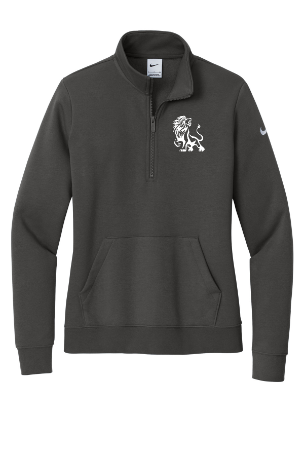 Women s Club Fleece Sleeve Swoosh 1/2-Zip NKDX6720