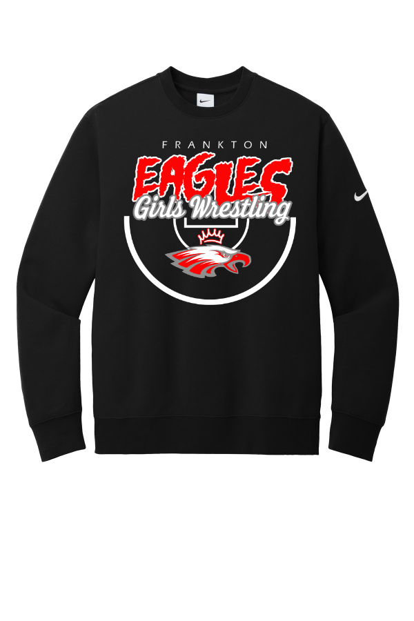 Club Fleece Sleeve Swoosh Crew NKFD9863