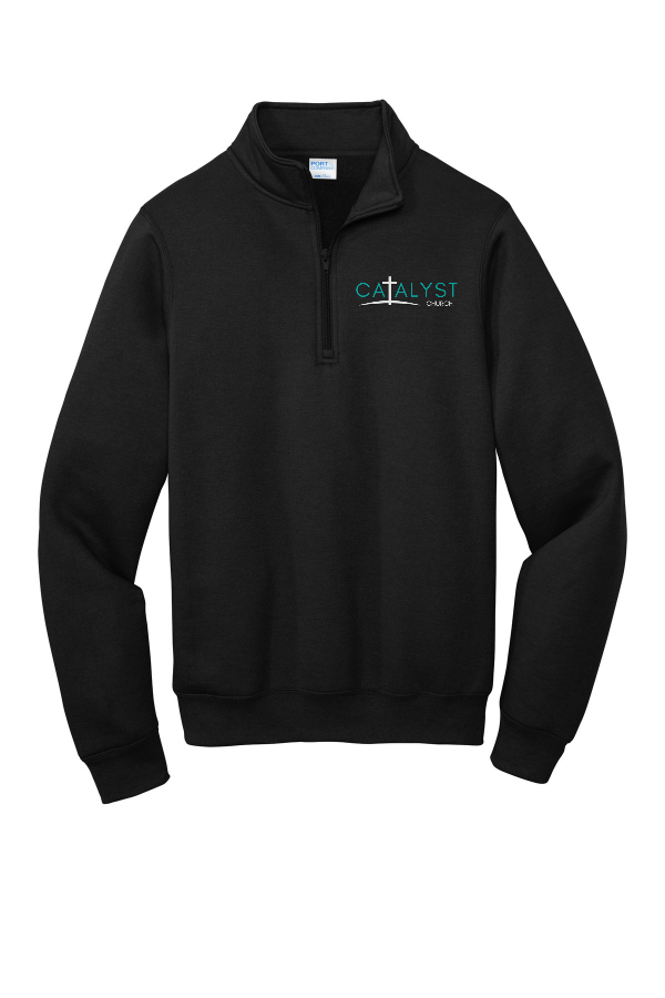 Port & Company  Core Fleece 1/4-Zip Pullover Sweatshirt PC78Q
