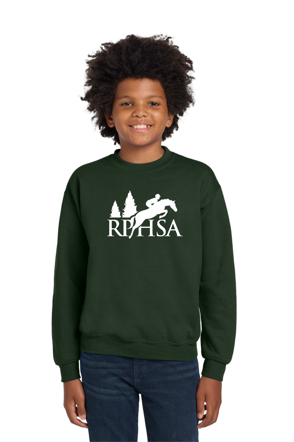 Youth Crewneck Sweatshirt (Heat Pressed)