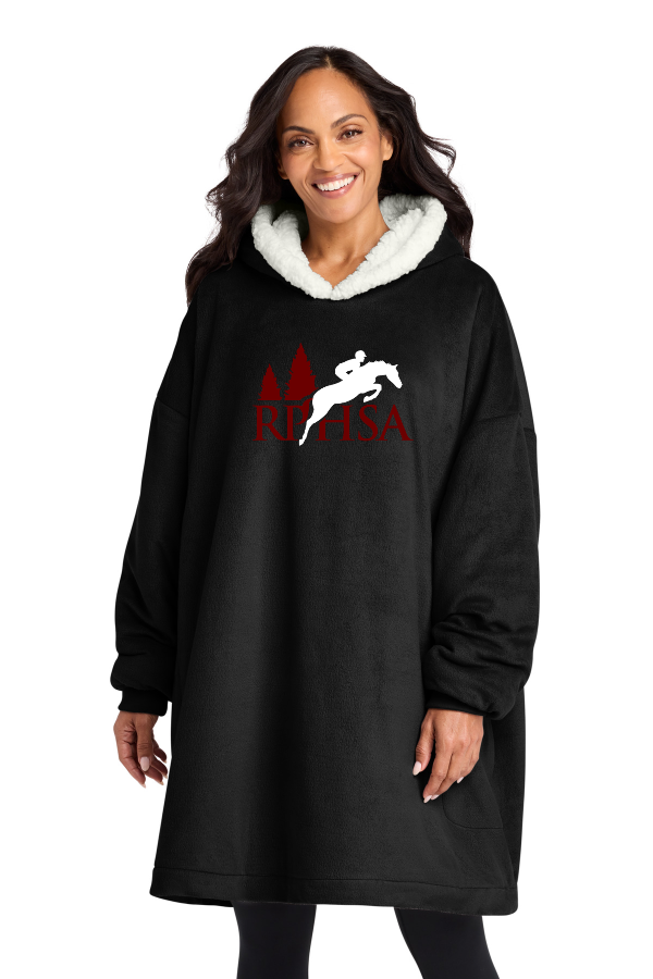 Wearable Blanket Comfy Snuggie (Embroidered)