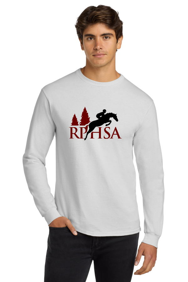 Adult Long Sleeve Tee (Heat Pressed)