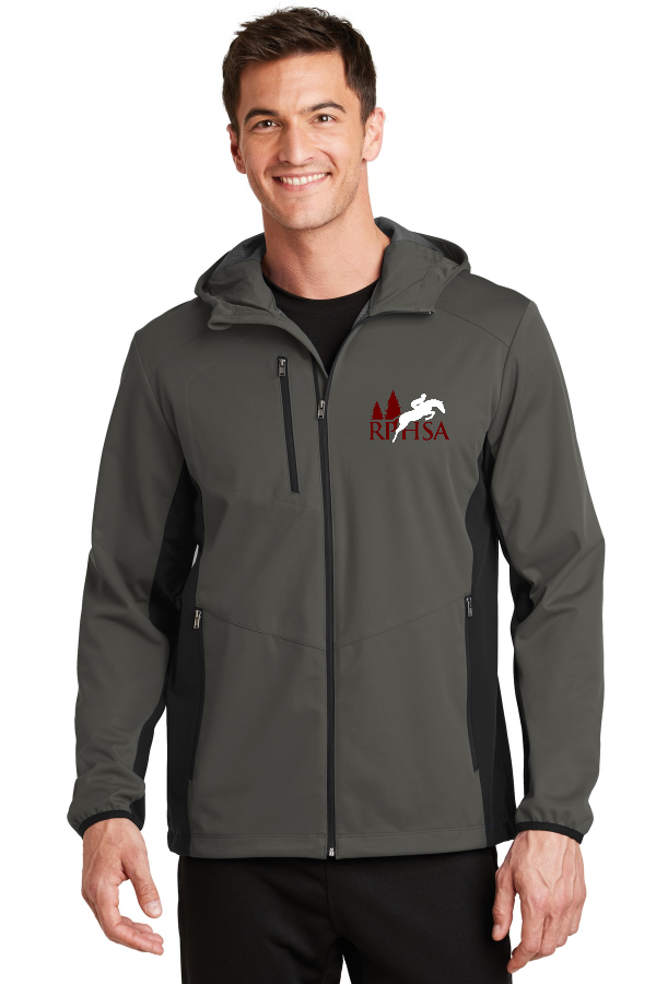 Adult Hooded Soft Shell Jacket (Heat Pressed)