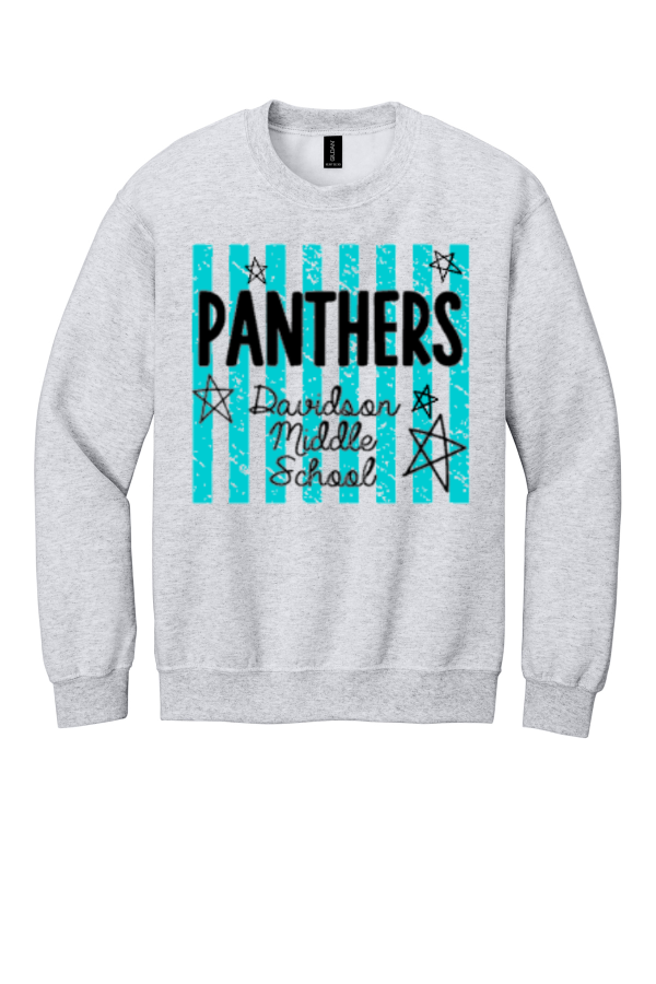 DAVIDSON PREPPY STARS CREWNECK