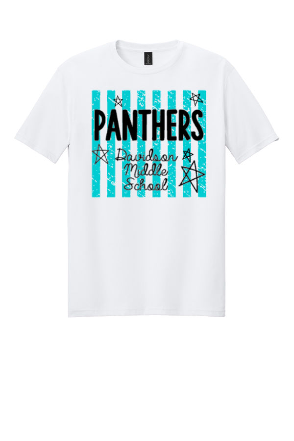 DAVIDSON PREPPY STARS TEE