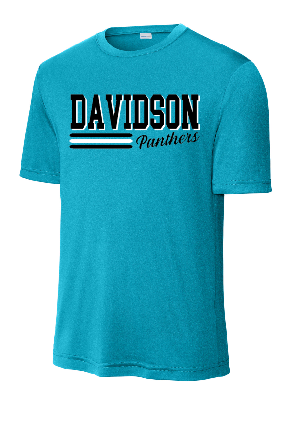 DAVIDSON SHADOW DRY FIT TEE