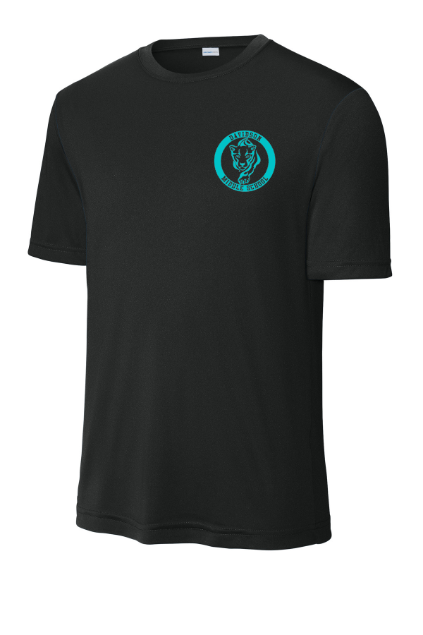DAVIDSON CIRCLE DRY FIT TEE