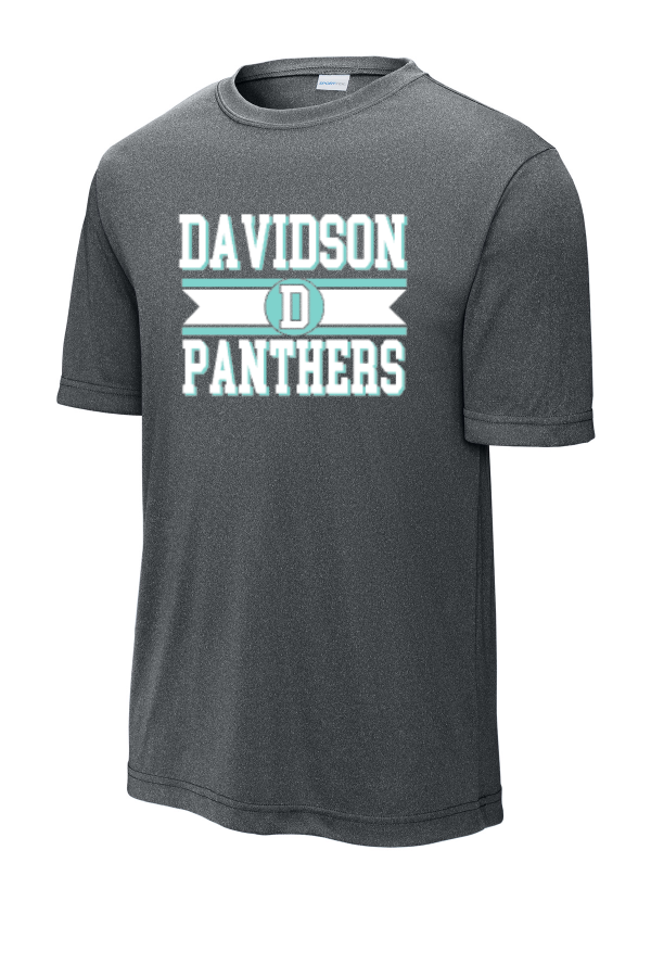 DAVIDSON PENNANT DRY FIT TEE