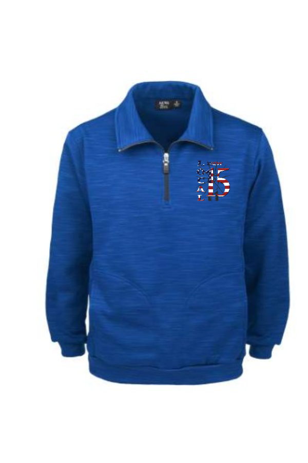 IBEW UNION PRIDE USA MADE 1/4 ZIP
