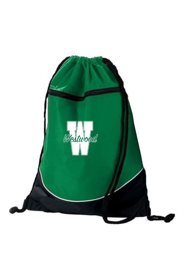 Augusta Tri-Color Drawstring Backpack