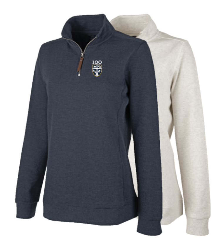 Charles River Hudson Quarter Zip Pullover - Ladies