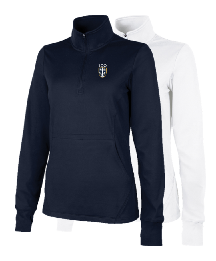 Charles River NuFitness Qtr Zip Jacket - Ladies