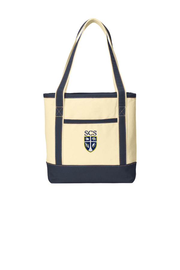 Medium Cotton Canvas Tote