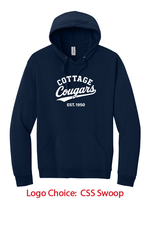 Adult Jerzees Ultimate Ring Spun Hooded Sweatshirt IC49M