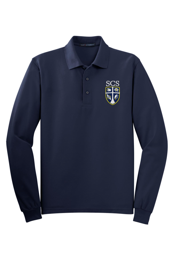 Adult Uniform Long Sleeve Polo