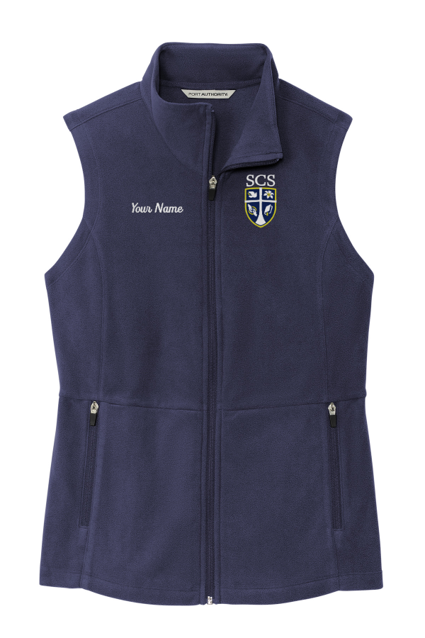 Womens  Microfleece Vest L152