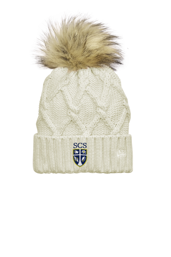 Faux Fur Pom Beanie NE911