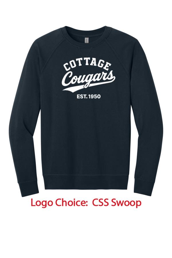 Adult Next Level Laguna Raglan Sweatshirt NL9000