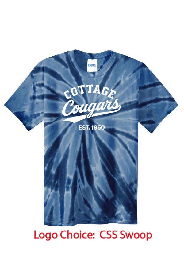 Port & Co Youth Tie-Dye Tee