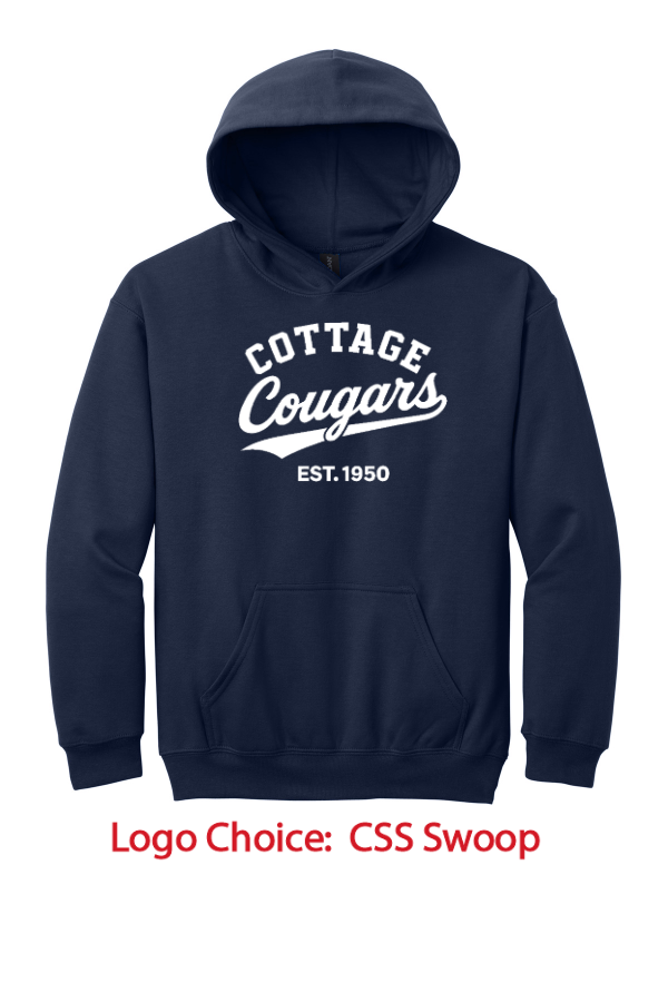 Youth Softstyle Midweight Fleece Hoodie SF500B