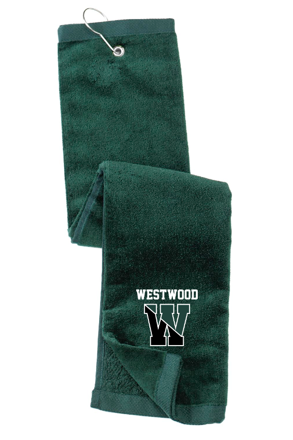Grommeted Tri-Fold Golf Towel