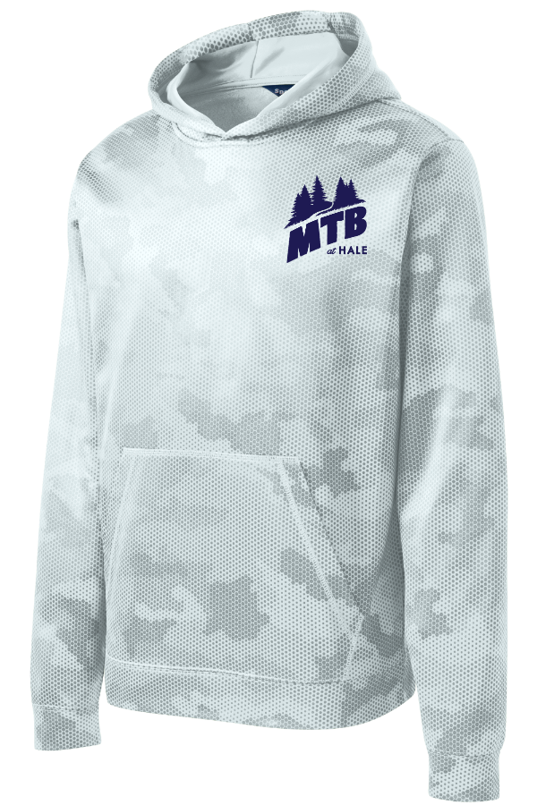 Youth Sport-Wick CamoHex Fleece Hooded Pullover