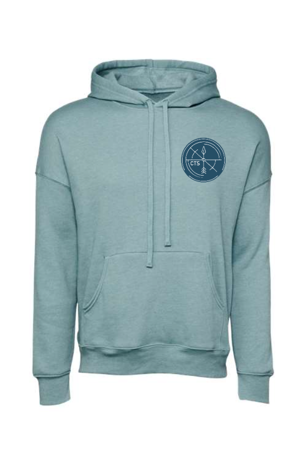 Bella + Canvas Unisex Sponge Fleece Drop Shoulder Hoodie Sweatshirt