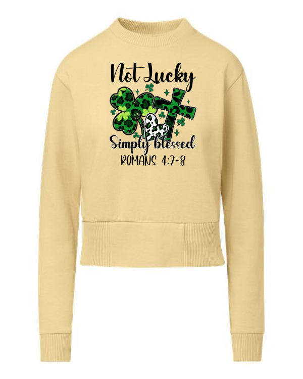 Women's Romi Cloud Fleece Crop Crewneck Sweatshirt