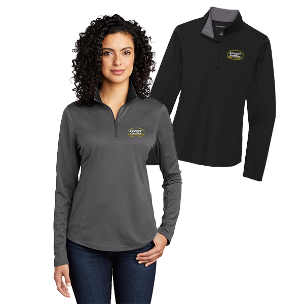 Port Authority Ladies Silk Touch Performance 1/4-Zip