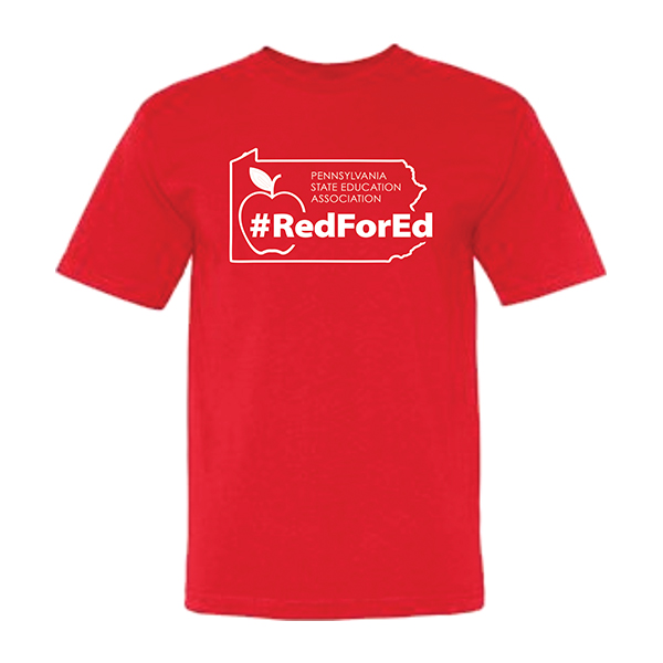 *Discounted*  Red for Ed -  100% Cotton T-Shirt