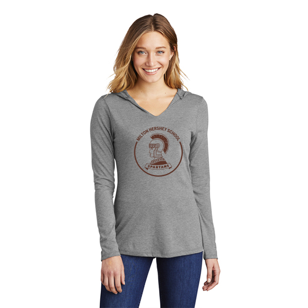 Womens Perfect Tri Long Sleeve Hoodie