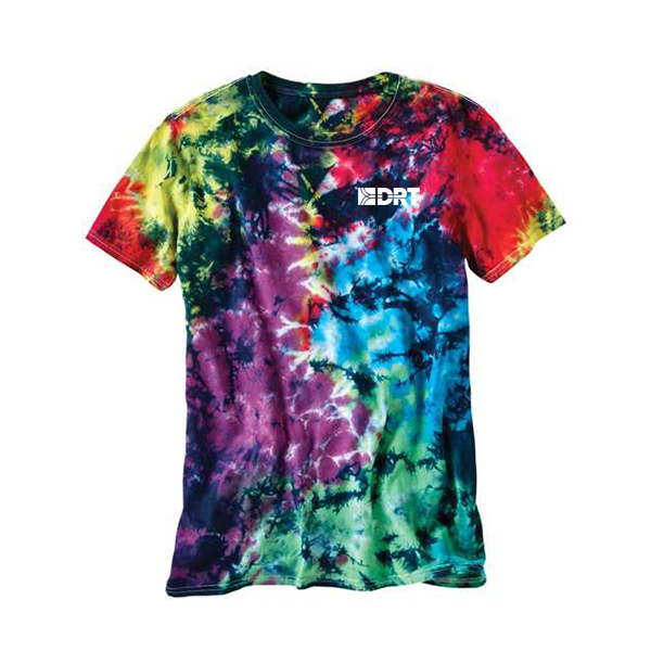 LaMer Over Dyed Crinkle Tie Dyed T Shirt