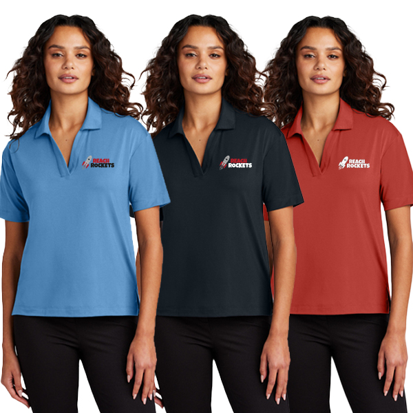 Mercer+Mettle Womens Stretch Jersey Polo