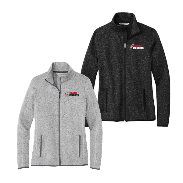 Port Authority Ladies Sweater Fleece Jacket