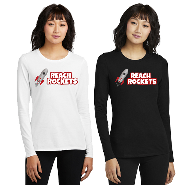 District Women s Perfect Blend CVC Long Sleeve Tee