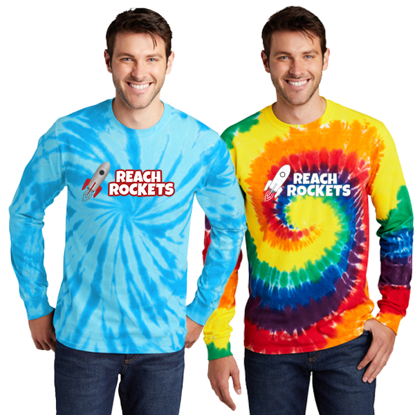 Port & Company Tie-Dye Long Sleeve Tee