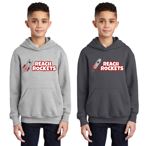 Port & Company - Youth Core Fleece Pullover Hooded Sweatshirt