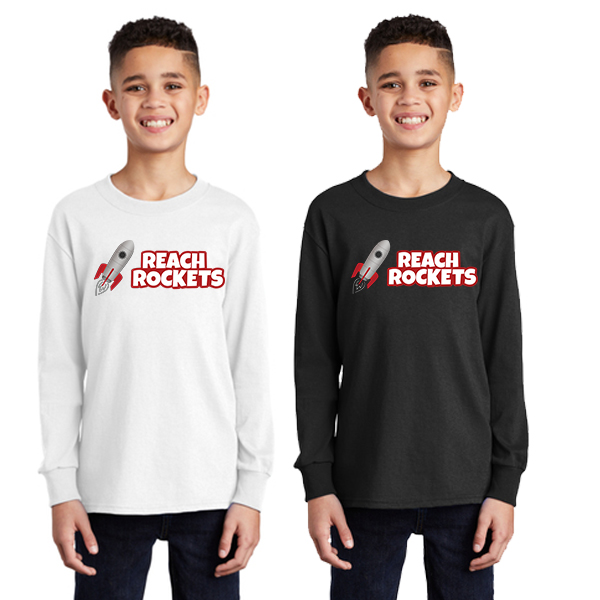 Port & Company Youth Long Sleeve Core Cotton Tee