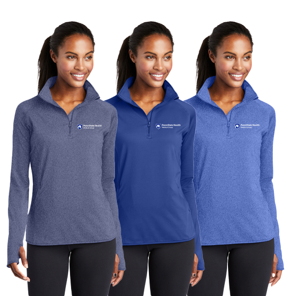 Sport-Tek Ladies Sport-Wick Stretch 1/4-Zip Pullover