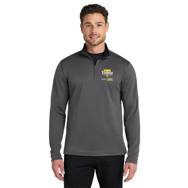 Port Authority Silk Touch Performance 1/4-Zip - TRNITY LOGO