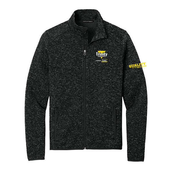 Sweater Fleece Jacket - TRINITY LOGO